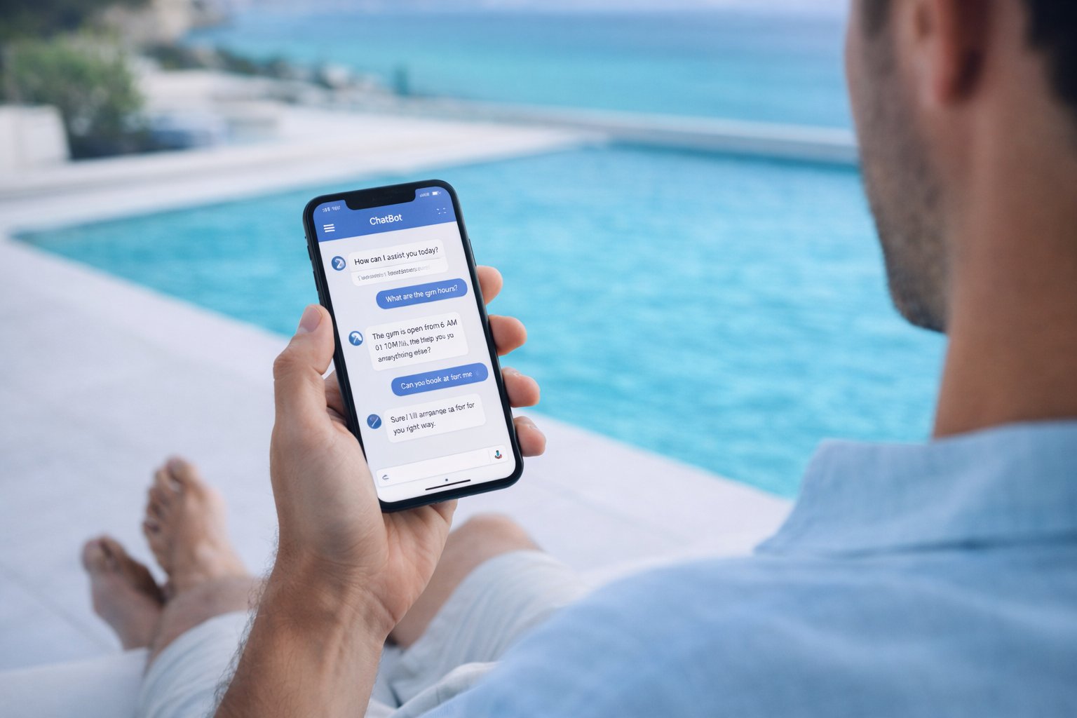 SES.Hospedajes guest registration form on smartphone screen